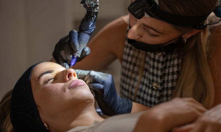 Szemöldöktetoválás Vác – Garai Klaudia sminktetováló mester